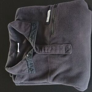 Columbia Black Fleece Pullover Sweatshirt